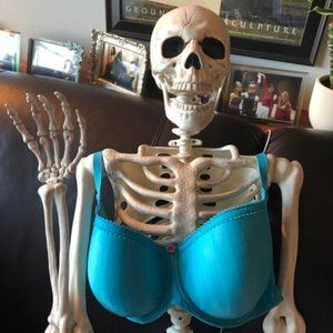 38H Blue Cleo Bra by Panache